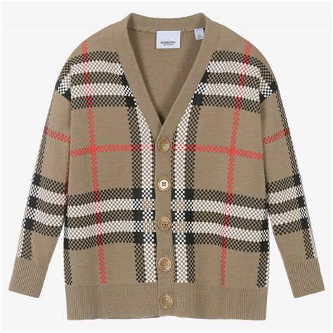 boys' burberry cardigan|burberry knitted cardigan boys.